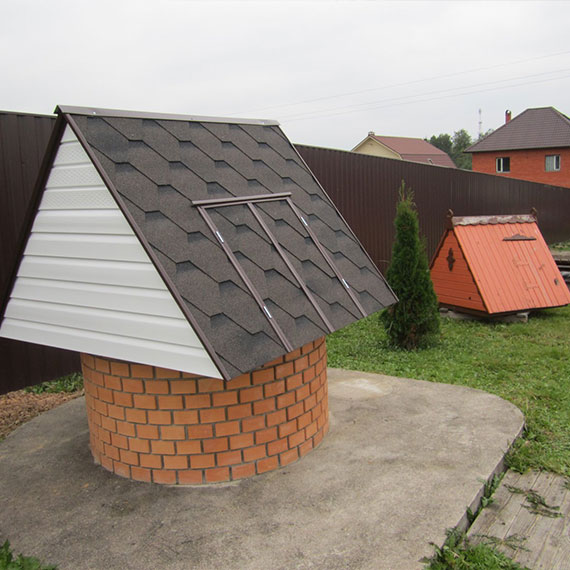 Вариантов домиков для колодца в Зубцовском районе